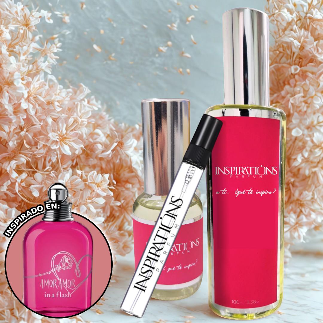 INSPIRADO EN: AMOR AMOR IN A FLASH - CACHAREL INSPIRADO EN: AMOR AMOR IN A FLASH - CACHAREL